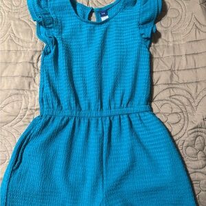 Old Navy Teal Textured Romper for Kids